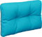 vidaXL - Palletbankkussen - 60x40x12 - cm - stof - turquoise