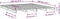 vidaXL - Palletbed - massief - grenenhout - 120x190 - cm