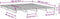 vidaXL - Palletbed - massief - grenenhout - 140x190 - cm