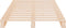 vidaXL - Palletbed - massief - grenenhout - 90x200 - cm