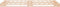 vidaXL - Palletbed - massief - grenenhout - 90x200 - cm
