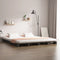 vidaXL - Palletbed - massief - grenenhout - grijs - 120x190 - cm