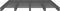 vidaXL - Palletbed - massief - grenenhout - grijs - 120x190 - cm