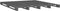 vidaXL - Palletbed - massief - grenenhout - grijs - 140x190 - cm