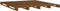 vidaXL - Palletbed - massief - grenenhout - honingbruin - 120x200 - cm