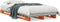 vidaXL - Palletbed - massief - grenenhout - wasbruin - 90x200 - cm