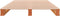 vidaXL - Palletbed - massief - grenenhout - wasbruin - 90x200 - cm