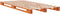 vidaXL - Palletbed - massief - grenenhout - wasbruin - 90x200 - cm