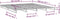 vidaXL - Palletbed - massief - grenenhout - wit - 160x200 - cm