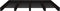 vidaXL - Palletbed - massief - grenenhout - zwart - 120x190 - cm