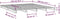 vidaXL - Palletbed - massief - grenenhout - zwart - 120x190 - cm