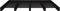 vidaXL - Palletbed - massief - grenenhout - zwart - 120x200 - cm