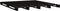 vidaXL - Palletbed - massief - grenenhout - zwart - 120x200 - cm