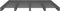 vidaXL - Palletbed - massief - hout - grijs - 150x200 - cm