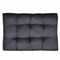 vidaXL - Palletkussen - 120 - x - 80 - x - 12 - cm - stof - grijs