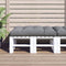 vidaXL - Palletkussen - 120 - x - 80 - x - 12 - cm - stof - grijs