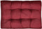 vidaXL - Palletkussen - 120 - x - 80 - x - 12 - cm - stof - wijnrood