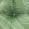 vidaXL - Palletkussen - 120x40x12 - cm - stof - bladpatroon