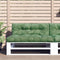 vidaXL - Palletkussen - 120x40x12 - cm - stof - bladpatroon