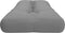 vidaXL - Palletkussen - 120x40x12 - cm - stof - grijs