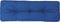 vidaXL - Palletkussen - 120x40x12 - cm - stof - koningsblauw