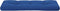 vidaXL - Palletkussen - 120x40x12 - cm - stof - koningsblauw