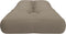vidaXL - Palletkussen - 120x40x12 - cm - stof - taupe