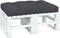 vidaXL - Palletkussen - 120x80x12 - cm - stof - antracietkleurig