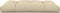 vidaXL - Palletkussen - 120x80x12 - cm - stof - beige