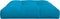 vidaXL - Palletkussen - 120x80x12 - cm - stof - blauw