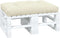 vidaXL - Palletkussen - 120x80x12 - cm - stof - crèmekleurig