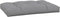 vidaXL - Palletkussen - 120x80x12 - cm - stof - grijs