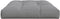 vidaXL - Palletkussen - 120x80x12 - cm - stof - grijs