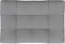 vidaXL - Palletkussen - 120x80x12 - cm - stof - grijs