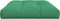 vidaXL - Palletkussen - 120x80x12 - cm - stof - groen