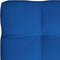 vidaXL - Palletkussen - 120x80x12 - cm - stof - koningsblauw