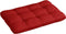vidaXL - Palletkussen - 120x80x12 - cm - stof - rood
