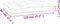 vidaXL - Palletkussen - 120x80x12 - cm - stof - rood