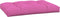 vidaXL - Palletkussen - 120x80x12 - cm - stof - roze