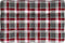 vidaXL - Palletkussen - 120x80x12 - cm - stof - ruitpatroon - rood
