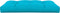 vidaXL - Palletkussen - 120x80x12 - cm - stof - turquoise