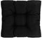 vidaXL - Palletkussen - 120x80x12 - cm - stof - zwart