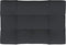 vidaXL - Palletkussen - 120x80x12 - cm - stof - zwart