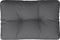 vidaXL - Palletkussen - 50x40x12 - cm - stof - antracietkleurig