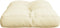 vidaXL - Palletkussen - 50x40x12 - cm - stof - crèmekleurig