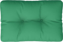 vidaXL - Palletkussen - 50x40x12 - cm - stof - groen