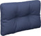 vidaXL - Palletkussen - 50x40x12 - cm - stof - marineblauw