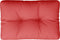 vidaXL - Palletkussen - 50x40x12 - cm - stof - rood
