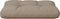 vidaXL - Palletkussen - 50x40x12 - cm - stof - taupe
