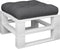 vidaXL - Palletkussen - 50x50x12 - cm - stof - grijs